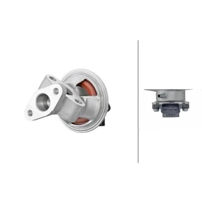 Afbeelding van HELLA 6NU 014 865 551 EGR klep Electrisch pneumatisch 3 polig met afdichtringen