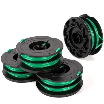 Afbeelding van Yweller 4 stuks reservespoel A6495 XJ lengte 12 m dikte 1,5 mm geschikt voor Black+Decker grastrimmer GL701, GL741, GL720, GL716 en GL716B
