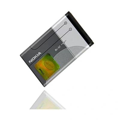 Afbeelding van ORIGINELE batterij voor Nokia 1101, 1110, 1110i, 1112, 1112i, 1200, 1208, 1209, 1280, 1600, 1616, 1650, 1680 C, 1800, 2112, 2118, 2255, 2300 1020mAh Li Ionen (BL 5C)