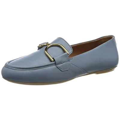Afbeelding van Geox D Palmaria Instappers, Dames, Maat: 38, Sky Leer