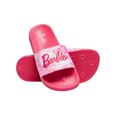 Afbeelding van Barbie Schoenen Voor Meisjes Roze Tie Dye Slippers Zomerschoenen Officiële Merchandise 28