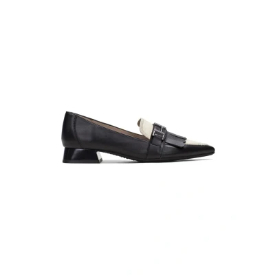 Afbeelding van Hispanitas DALI Instappers, Dames, Maat: 41, Black white Leer