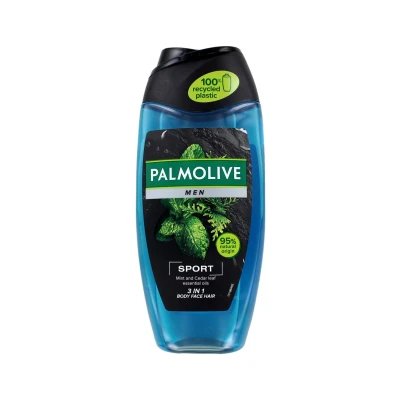 Afbeelding van PALMOLIVE Douchegel Men 3in1 Sport met munt en ceder etherische olie 250ml