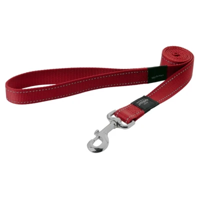 Afbeelding van Rogz Utility Lijn Rood Hondenriem 120x2.5 cm