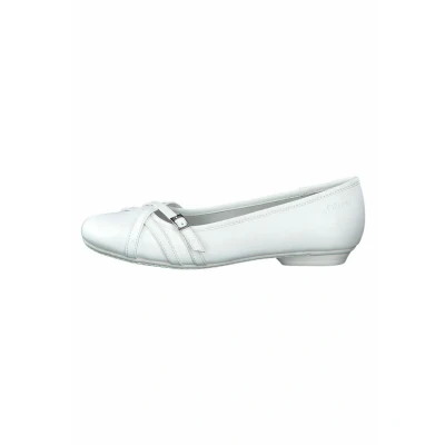 Afbeelding van s.Oliver Ballerina&#039;s, Dames, Maat: 37, White Hoogwaardig imitatieleer