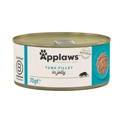 Afbeelding van Applaws natvoeding Tonijn in gelei 70 gr. per 24 stuks