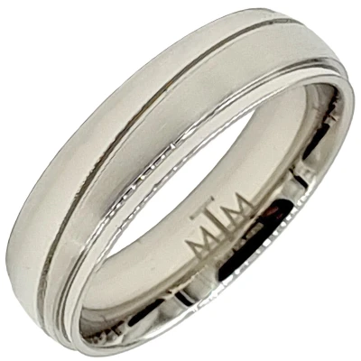 Afbeelding van Tesoro Mio Michel Verlovingsring / Trouwring Man Edelstaal 20 mm Maat 63