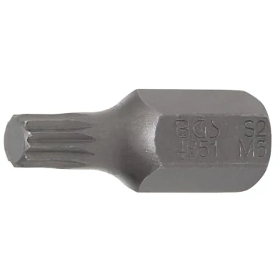 Afbeelding van BGS 4851 Bit 10 mm (3/8&quot;) buitenzeskant veeltand (voor XZN) M6