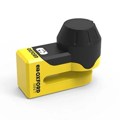 Afbeelding van Oxford Mini T schijfslot 5,5 mm geel, geel
