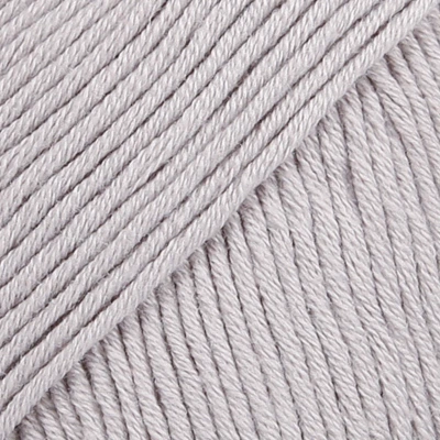 Afbeelding van DROPS Safran Uni Colour 07 grijs Katoen Garen