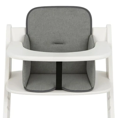 Afbeelding van Verkleiningskussen Kinderstoel High Chair Seat Reducer Universele Bekleding Hauck Stokke Babystoel Zitkussen Voedingstoel Cover Stoelopvulling Grijs