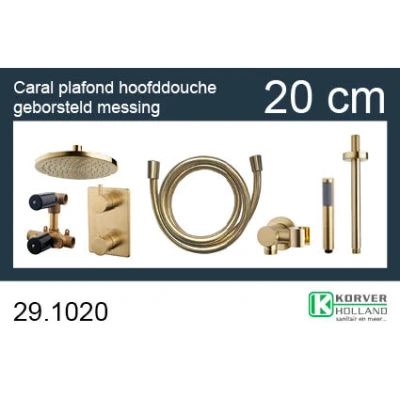 Afbeelding van Wiesbaden one pack inbouwthermostaatset rond type 401 GM (20cm)