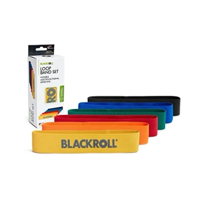 Afbeelding van WeerstandsBanden Blackroll Loop Band Set 6 Trainingsbanden textiel Fitnessbanden
