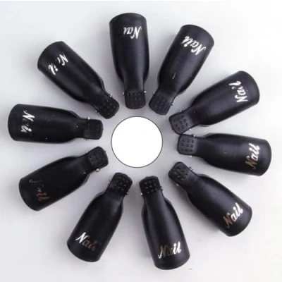 Afbeelding van Goodbitz® Nagellak Remover clips 10 stuks Nagellakremover Soak off Nagelclips gellak verwijderen Nail polish