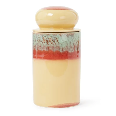 Afbeelding van HKliving 70&#039;s Ceramic Voorraadpot Cove