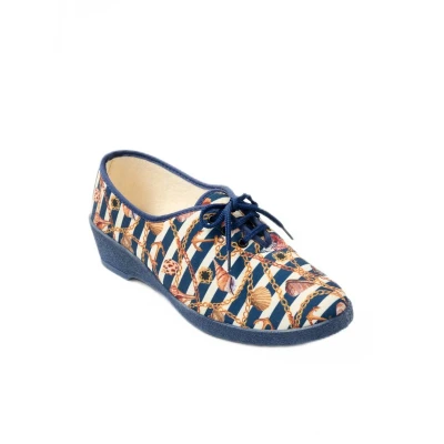 Afbeelding van Canvas Derbies met veter