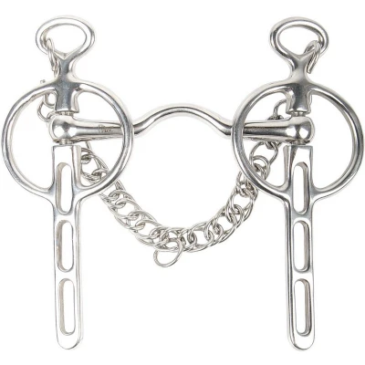 Afbeelding van Harry&#039;s Horse Liverpoolstang tongboog 3 sleutelgaten 15mm 12,5 RVS