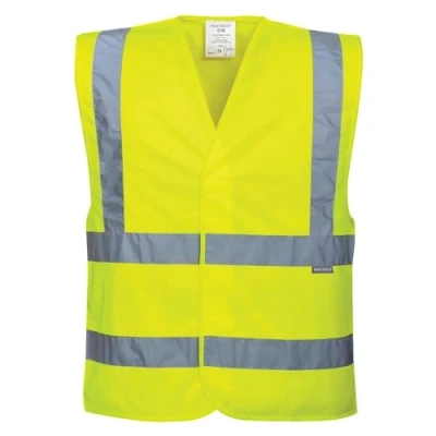 Afbeelding van Portwest C470 Hi Vis Twee Band en Brace Hesje, Normaal, Grootte 6XL/7XL, Geel