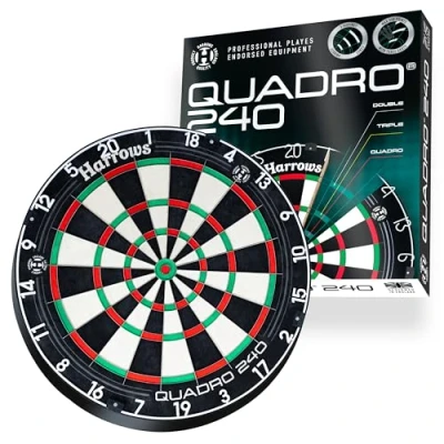 Afbeelding van Harrows Quadro 240 dartboard
