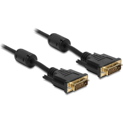 Afbeelding van DVI D Dual Link monitor kabel verguld / zwart 3 meter