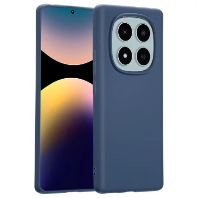 Afbeelding van imoshion Hoesje Geschikt voor Xiaomi Redmi Note 14 Pro 5G Color Backcover Donkerblauw