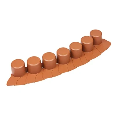 Afbeelding van Prosperplast Tuinafboording 4 m (niet geïdentificeerd, Terracotta)