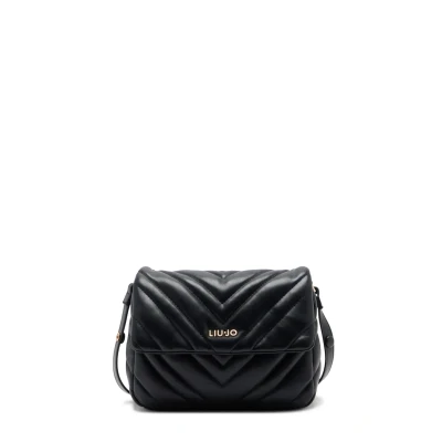 Afbeelding van LIU JO Small Quilted Schoudertas, Dames, Maat: One Size, Black