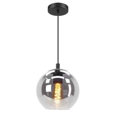 Afbeelding van EGLO Ariscani Hanglamp E27 Ã ̃ 20 cm Zwart