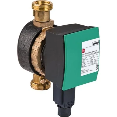 Afbeelding van Wilo star z tapwaterpomp 230v nova l 84mm pn10 1 2 bi messing 4132760