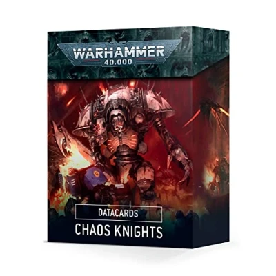 Afbeelding van Datacards: Chaos Knights (Eng) Op = Op!!!