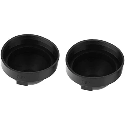 Afbeelding van Koplamp Stofkap, 2 Stuks 90 Mm Zwart Rubber Auto Led Stofkap Behuizing Afdichting Cap Waterdicht