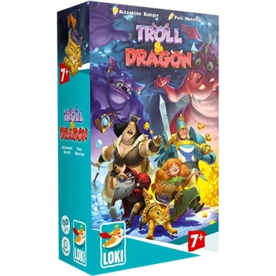 Afbeelding van Troll and Dragon (NL/EN/FR/DE)
