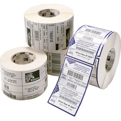 Afbeelding van Zebra Z Select 2000T, labelrol, normaal papier, 102x76mm