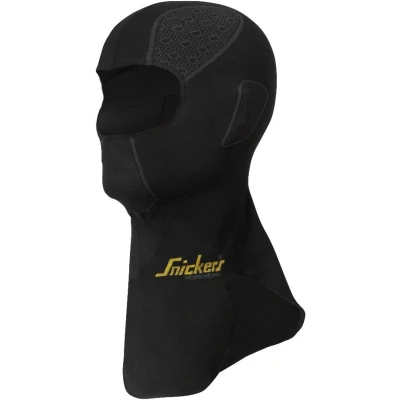 Afbeelding van Snickers 9052 Flexiwork Seamless Balaclava Zwart/Grijs