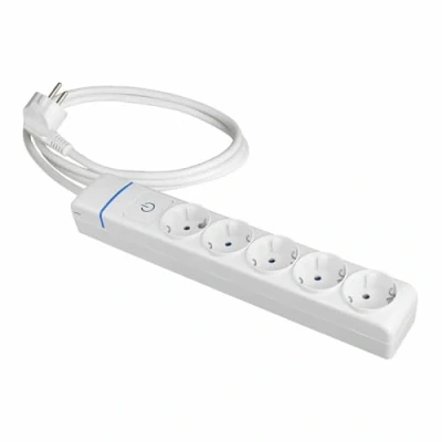 Afbeelding van Stopcontactenstrip 5 Tomas met Interruptor Solera 8015pil 250 V 16 A (1,5 m)