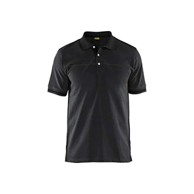 Afbeelding van Blaklader Poloshirt 3389 1050 Zwart/Donkergrijs 4XL