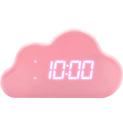Afbeelding van Lalarma Digitale Wolken Wekker Rose