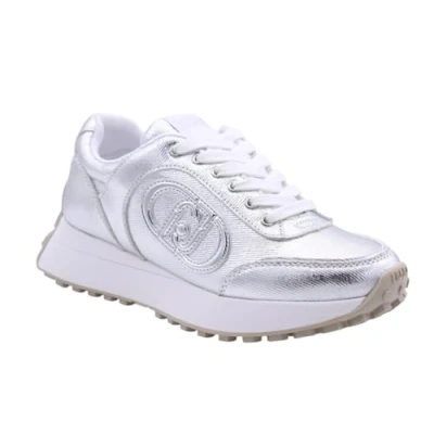 Afbeelding van LIU JO Sneakers laag, Dames, Maat: 40, Silver Polyester