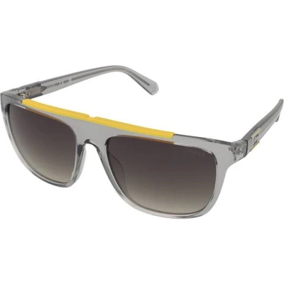 Afbeelding van Guess Uomo GU00122 20B Occhiali da sole Iniettato Grigio Fumo Squadrata Normale