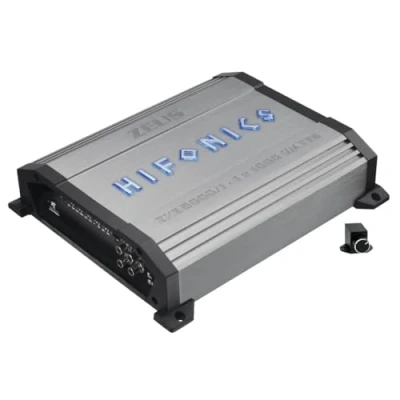 Afbeelding van HiFonics ZXE2000/1 Autoversterker 1 kanaals Mono versterker voor subwoofers 1x 1000 Watt RMS incl. bass remote