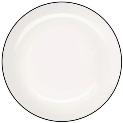 Afbeelding van ASA Selection Gebaksbordje A Table Ligne Noire ø 14.5 cm