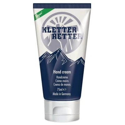 Afbeelding van KletterRetter Handcrème voor klimmers en boulderers, 75 ml, met panthenol, calendula olie ectoïne, trekt snel in plakt niet