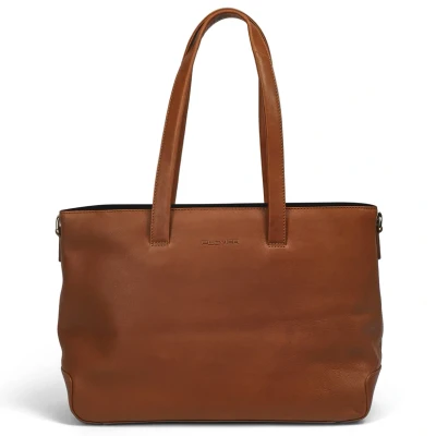 Afbeelding van Plevier Edge cognac Laptoptas