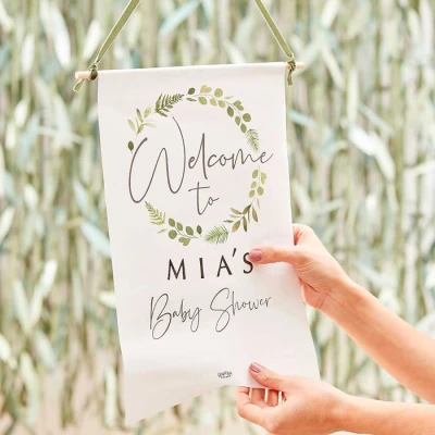 Afbeelding van Welkomstbord Babyshower Customisable