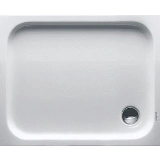 Afbeelding van Duravit D Code douchebak 100x80cm acryl rechthoekig wit