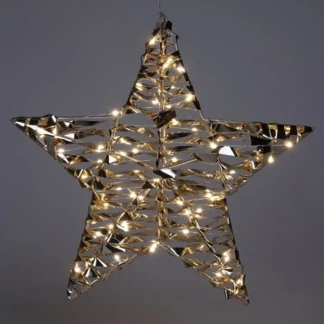 Afbeelding van Kerstster met verlichting PerfectLED 40 x 9 centimeter