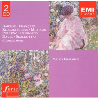 Afbeelding van Bartok, Francaix, Khachaturian, et al: Chamber Music / Melos