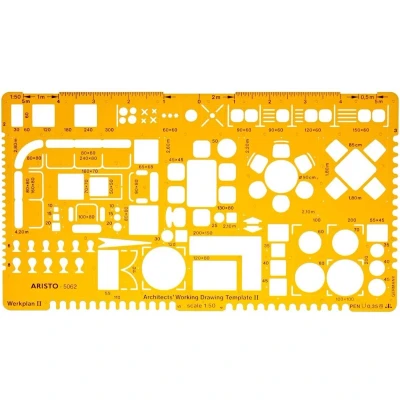 Afbeelding van Aristo Ar 5062 Architect Combisjabloon Ii 1 : 50