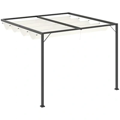 Afbeelding van Outsunny Pergola mit Stoffdach 84C 180