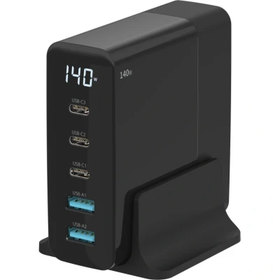 Afbeelding van Sitecom 140w lader Met Led display